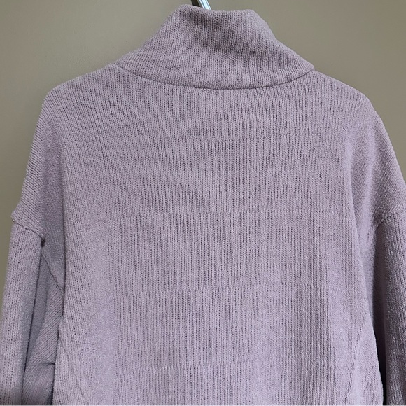 Free People FP Beach Ronda Tunic Sweater, Mock Neck size S oversized fit - Picture 7 of 11